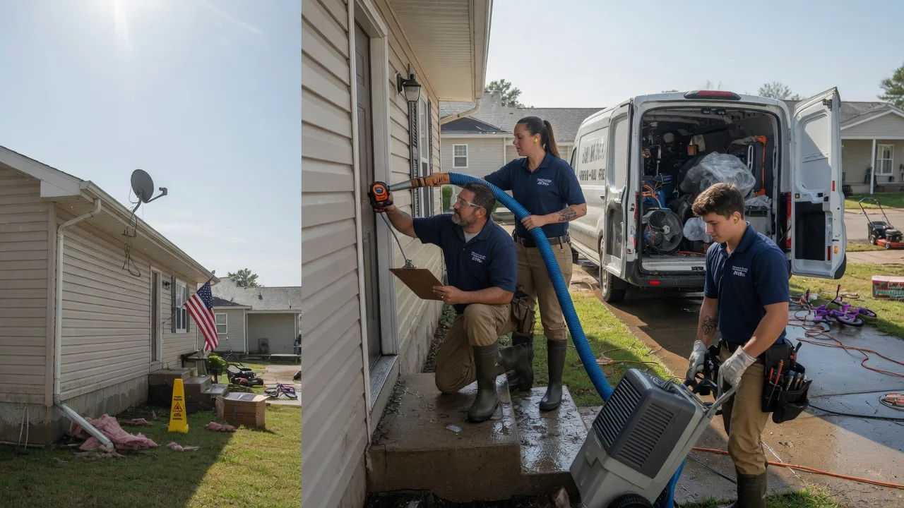 Ceiling Water Damage Restoration in Basom, NY near me
